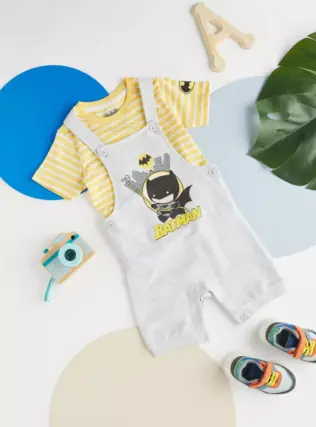 Baby boys Dungaree Set